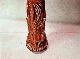 Свеча мята и клемантин
